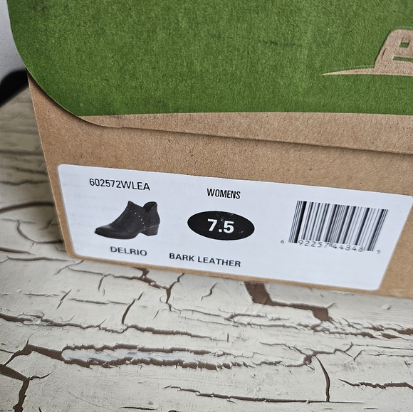 Earth Delrio Bark Leather 7.5 Excellent Overall Condition - Picture 6 of 7